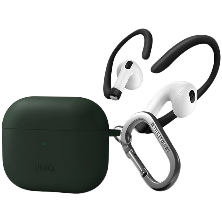 

Чехол UNIQ Nexo для AirPods (Gen3) (AIRPODS(2021)-NEXOGRN)
