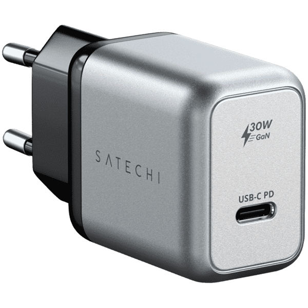 

Адаптер питания SATECHI USB-C, 30 Вт (ST-UC30WCM-EU)