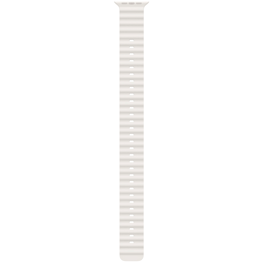 

Ремешок APPLE 49мм Band Extension Ocean Band Extension Белый для Apple Watch 44/45/49 mm (3L368ZM/A)