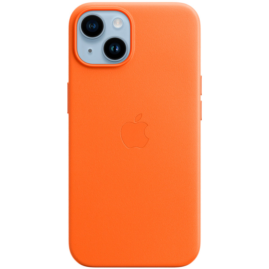 

Чехол APPLE Leather Case с MagSafe для iPhone 14 (MPP83ZM/A)