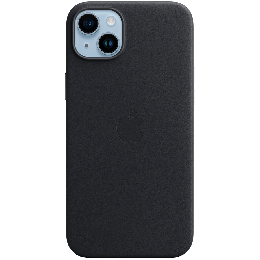 

Чехол APPLE Leather Case с MagSafe для iPhone 14 Plus (MPP93ZM/A)