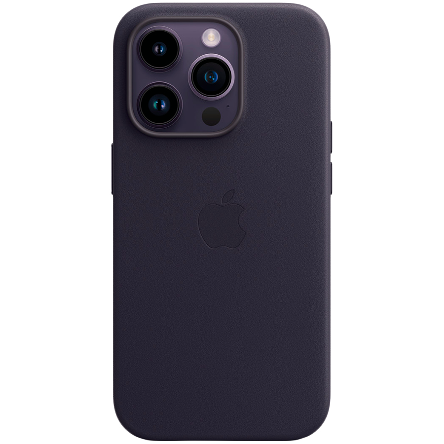 

Чехол APPLE Leather Case с MagSafe для iPhone 14 Pro (MPPJ3ZM/A)