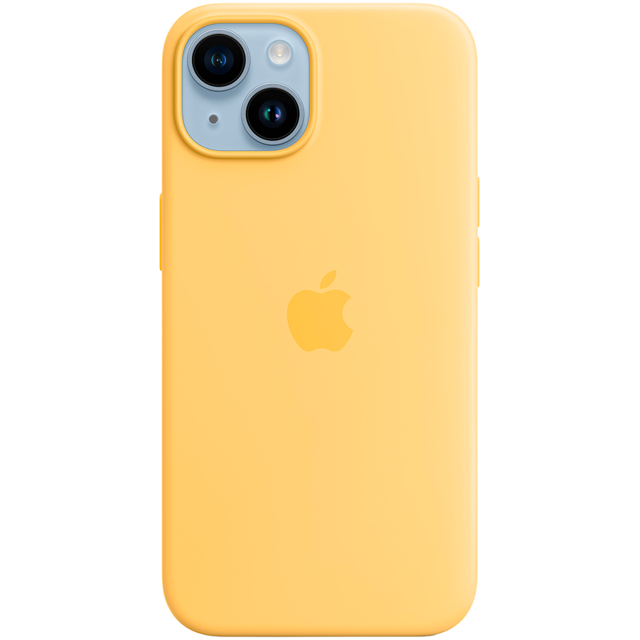 

Чехол APPLE силиконовый с MagSafe Sunglow для iPhone 14 (MPT23ZM/A)