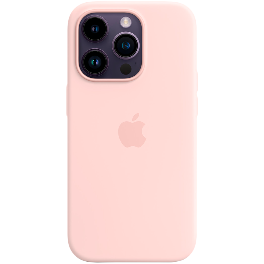 

Чехол APPLE силиконовый с MagSafe Chalk Pink для iPhone 14 Pro (MPTH3ZM/A)