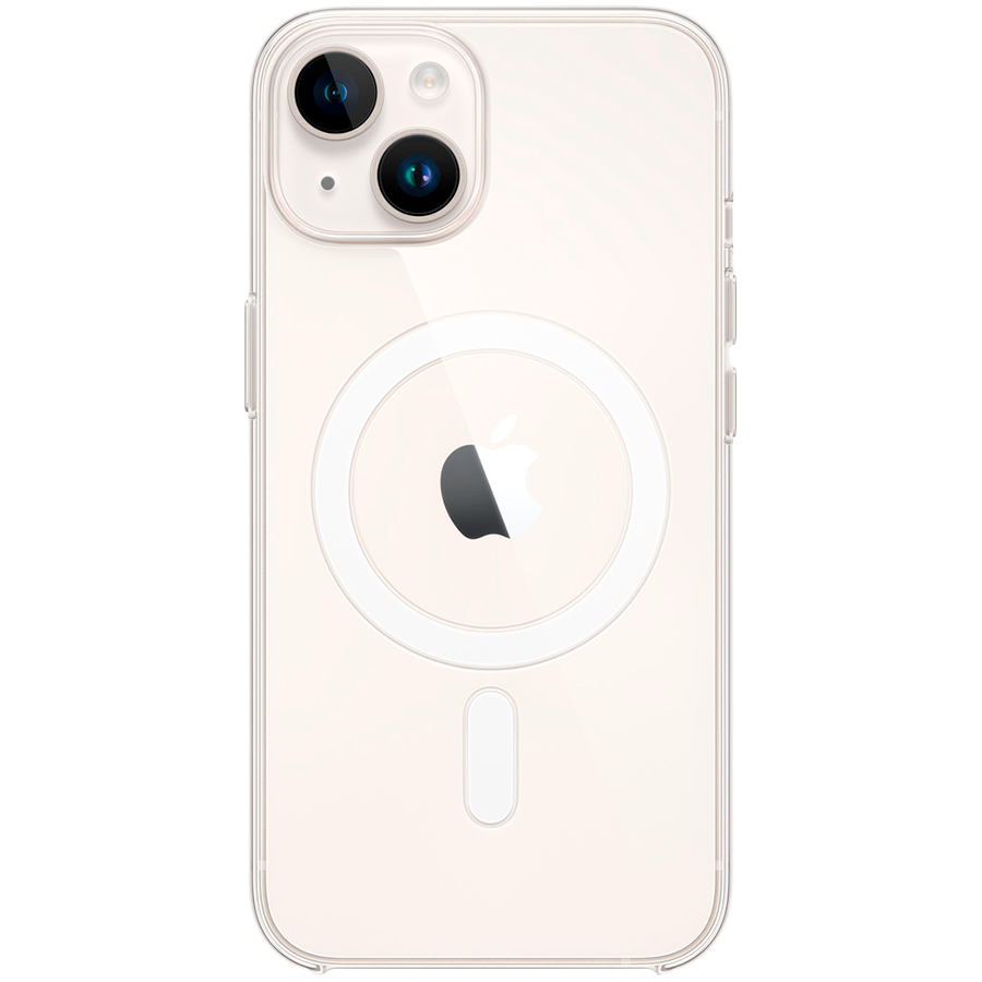 

Чехол APPLE Clear с MagSafe для iPhone 14 (MPU13ZM/A)