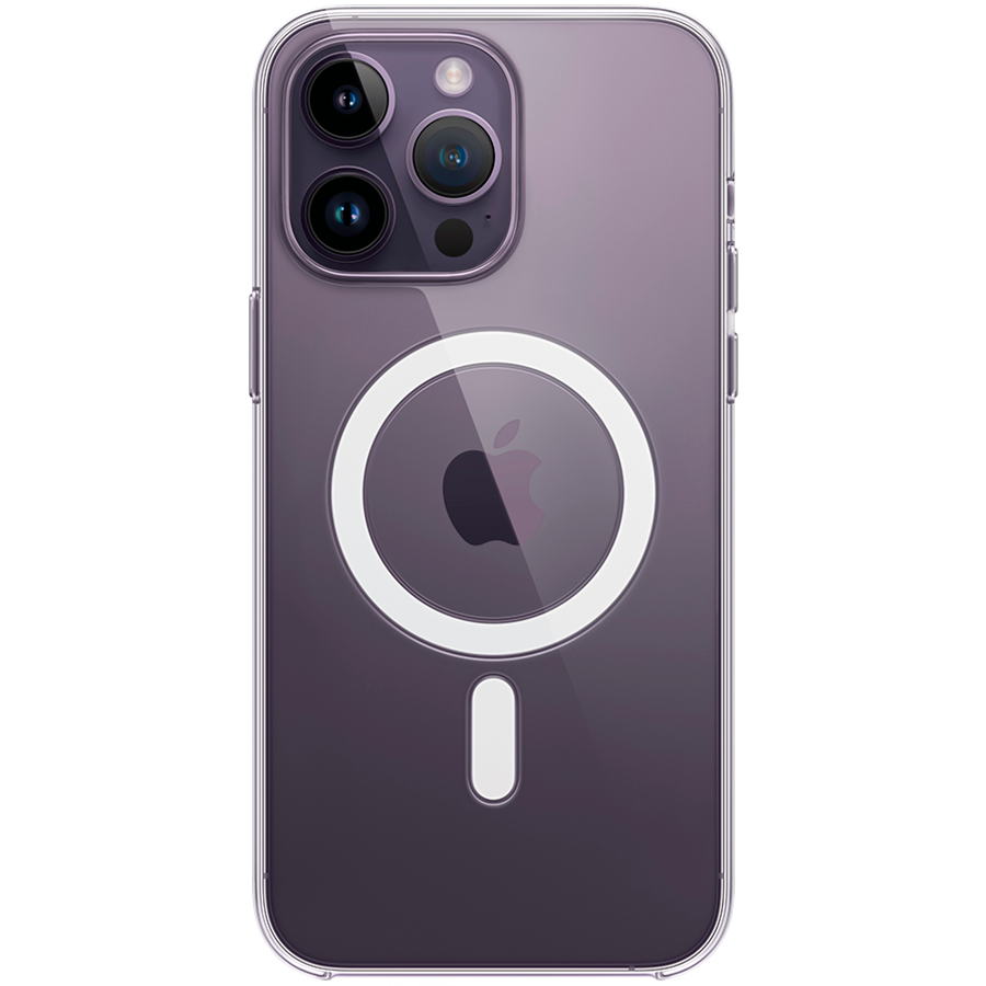 

Чехол APPLE Clear с MagSafe для iPhone 14 Pro Max (MPU73ZM/A)