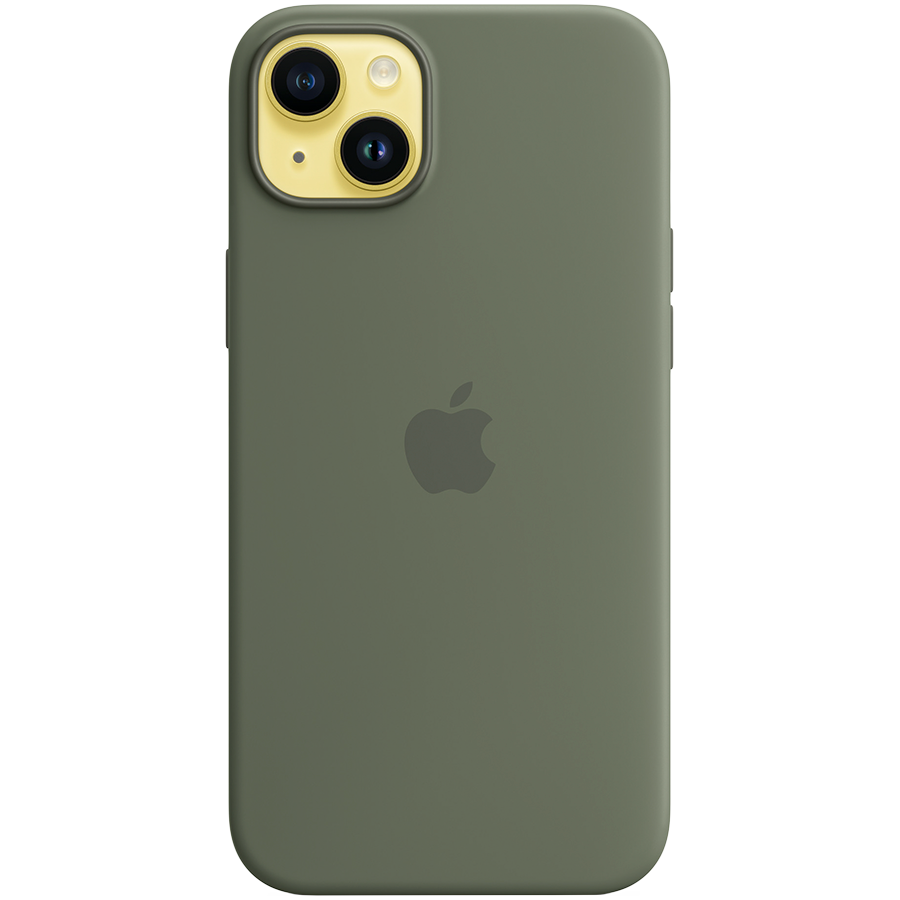 

Чехол APPLE силиконовый с MagSafe Оливковый для iPhone 14 Plus (MQUD3ZM/A)