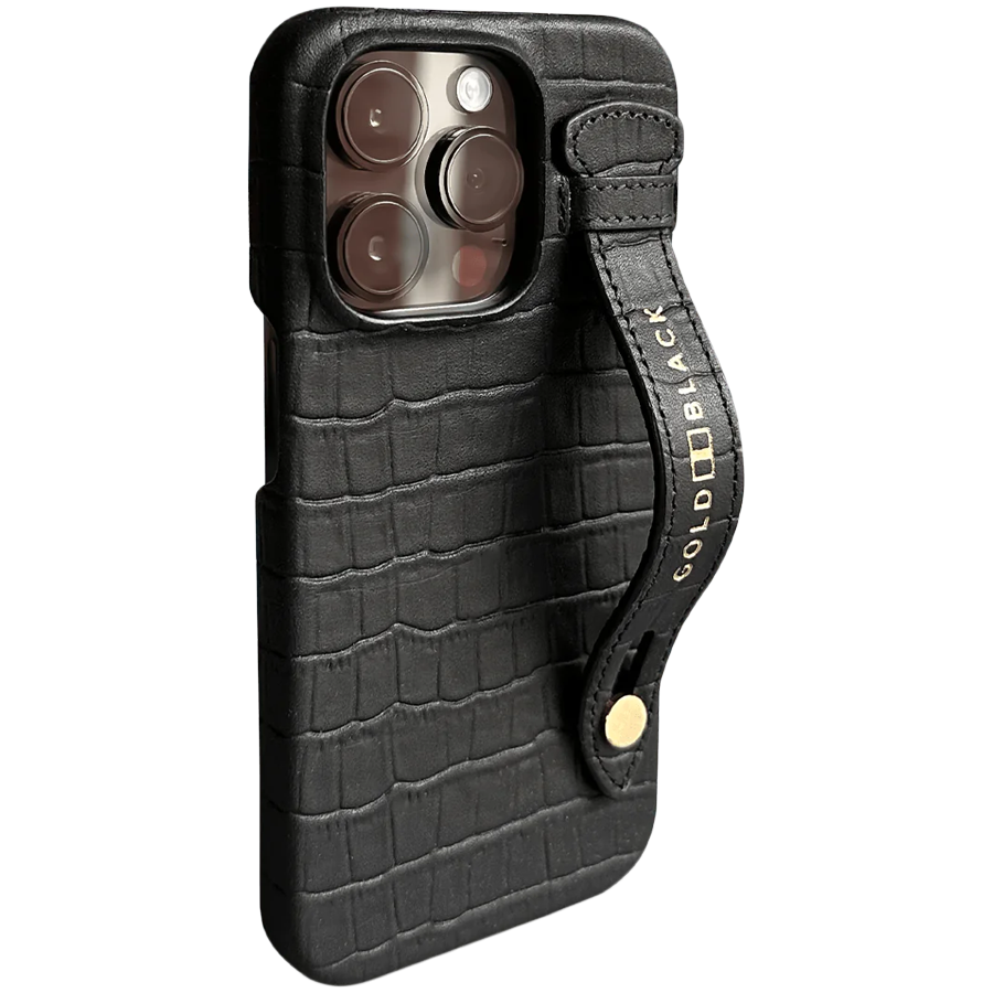 

Чехол GOLDBLACK Croco для iPhone 14 Pro (IPH-14-P-C-BK)