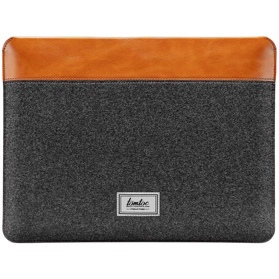 

Чехол TOMTOC Vintage ноутбуков Sleeve H16 Gray/Brown для MacBook Pro 14 (H16D2Y1)