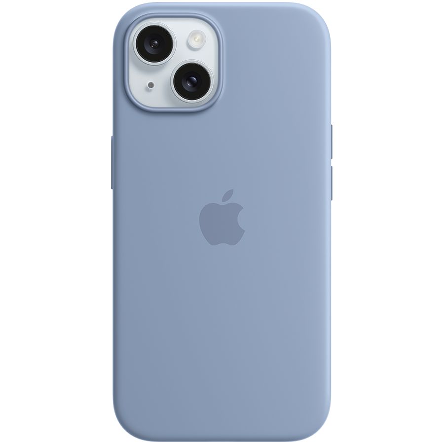 

Чехол APPLE силиконовый с MagSafe Winter Blue для iPhone 15 (MT0Y3ZM/A)