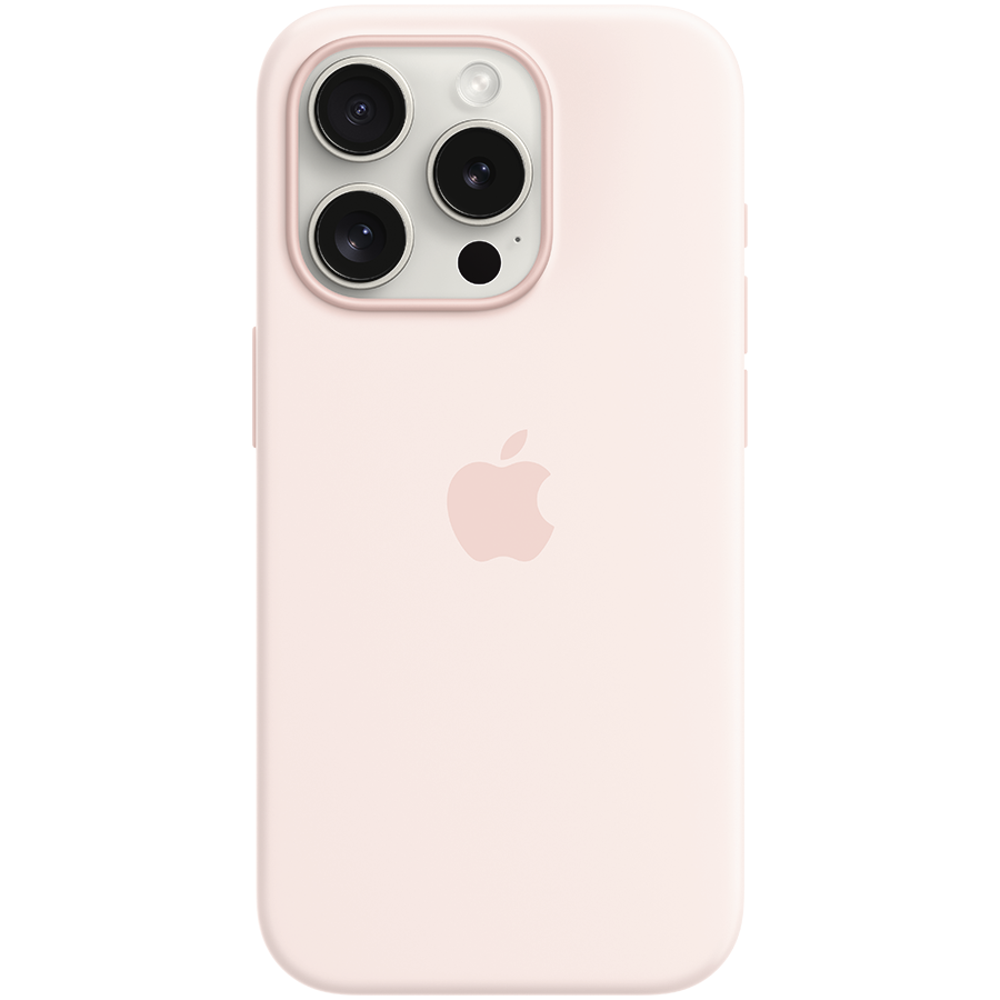 

Чехол APPLE силиконовый с MagSafe Розовый для iPhone 15 Pro (MT1F3ZM/A)