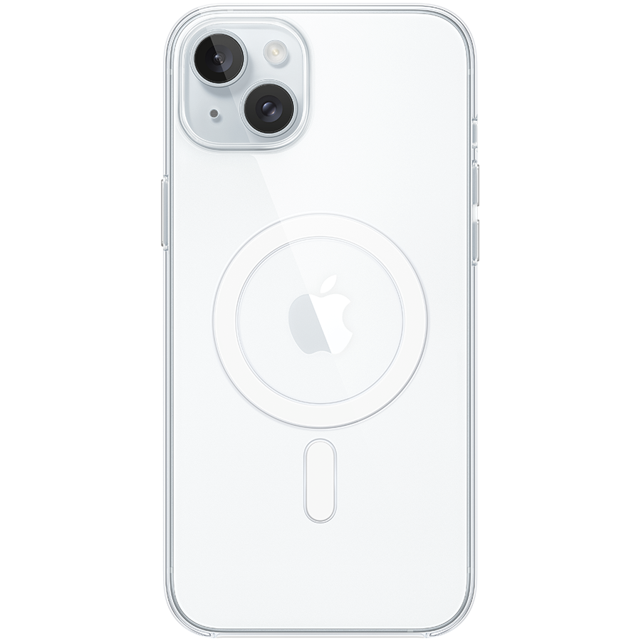 

Чехол APPLE Clear Case с MagSafe Прозрачный для iPhone 15 Plus (MT213ZM/A)