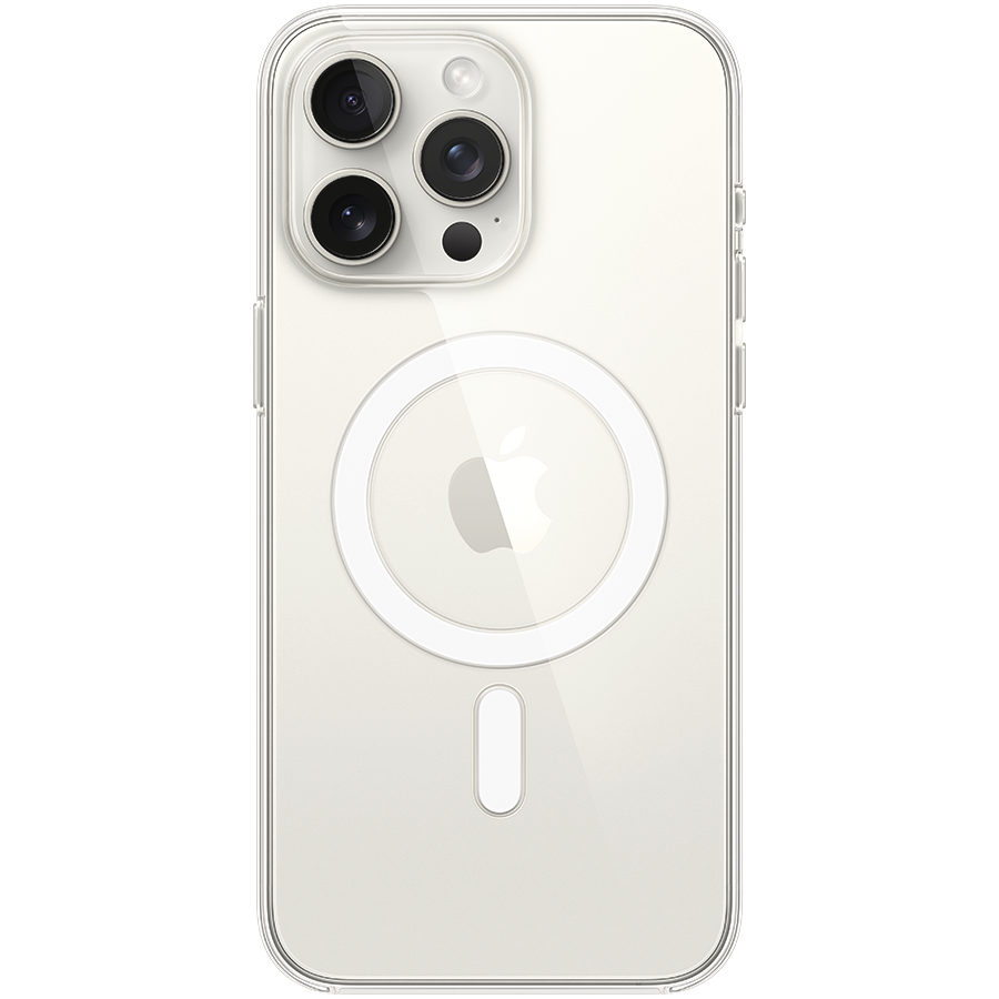 

Чехол APPLE Clear Case с MagSafe Прозрачный для iPhone 15 Pro Max (MT233ZM/A)