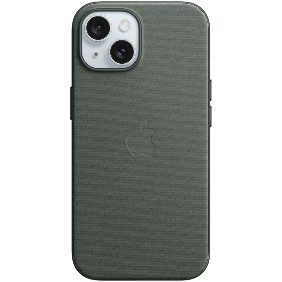 

Чехол APPLE FineWoven Case с MagSafe Evergreen для iPhone 15 (MT3J3ZM/A)
