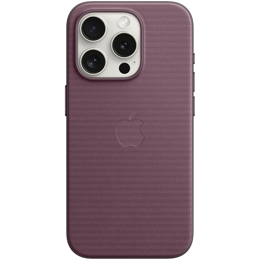 

Чехол APPLE FineWoven Case с MagSafe Шелковица для iPhone 15 Pro (MT4L3ZM/A)