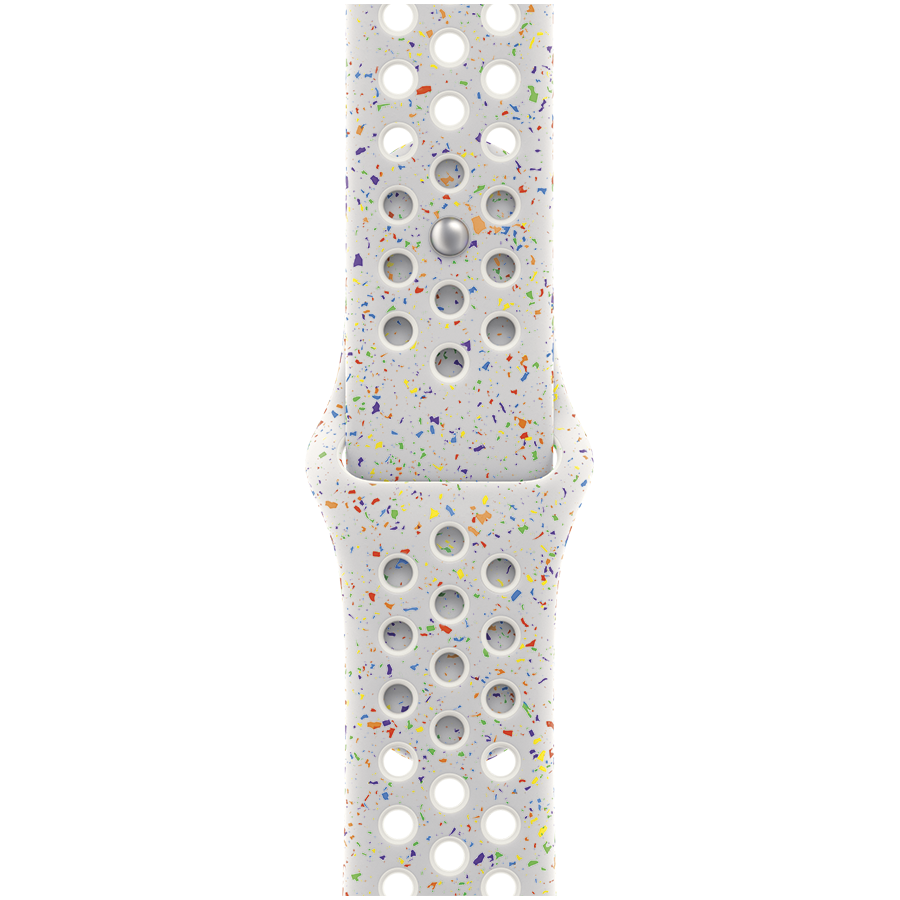 

Ремешок APPLE 45мм Nike Sport Band Nike Sport Band Pure Platinum для Apple Watch 42/44/45/49 mm (MUV03ZM/A)