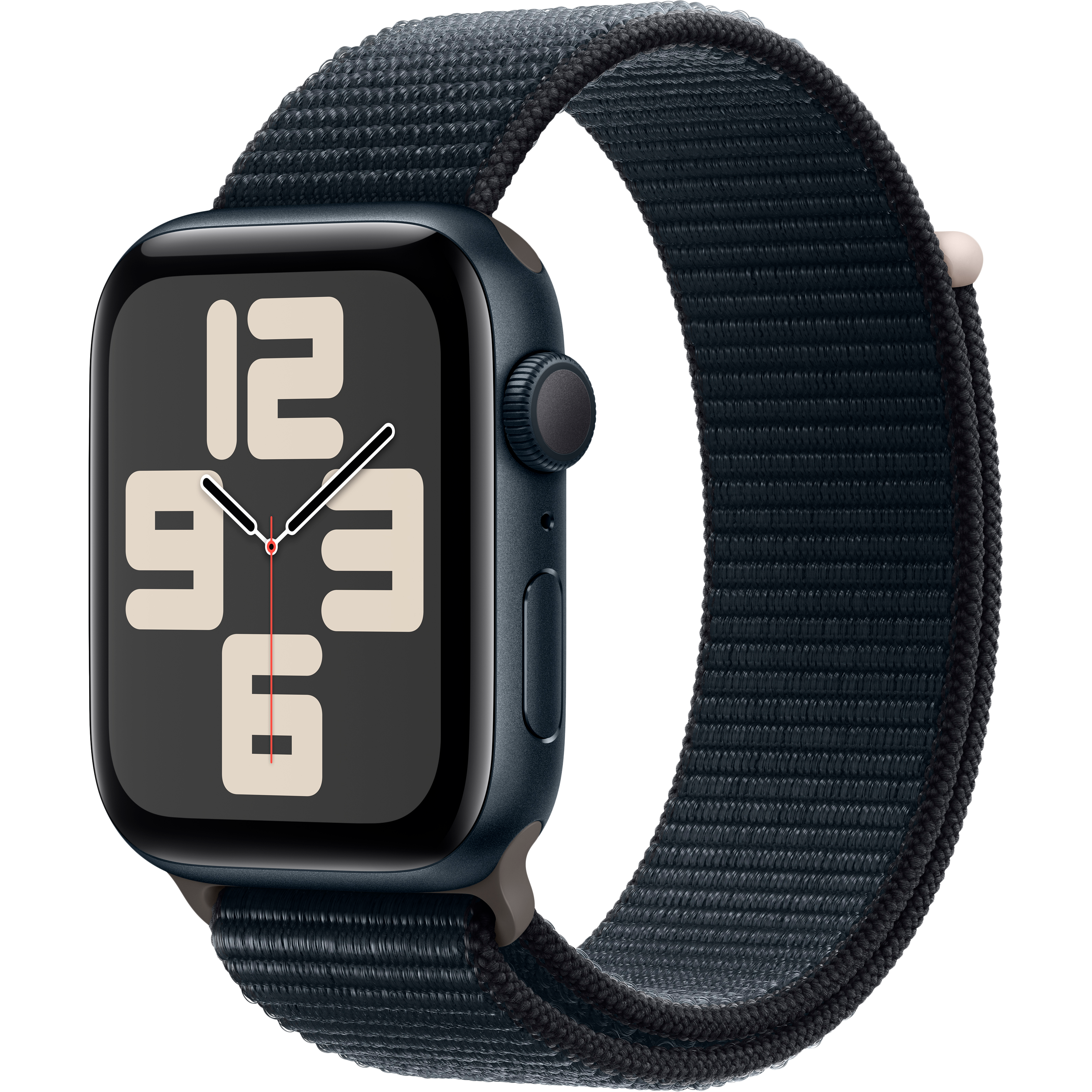 

Apple Watch SE GPS Gen.2 (2023), 44мм, Тёмная ночь, Midnight Sport Loop (MREA3QR/A)