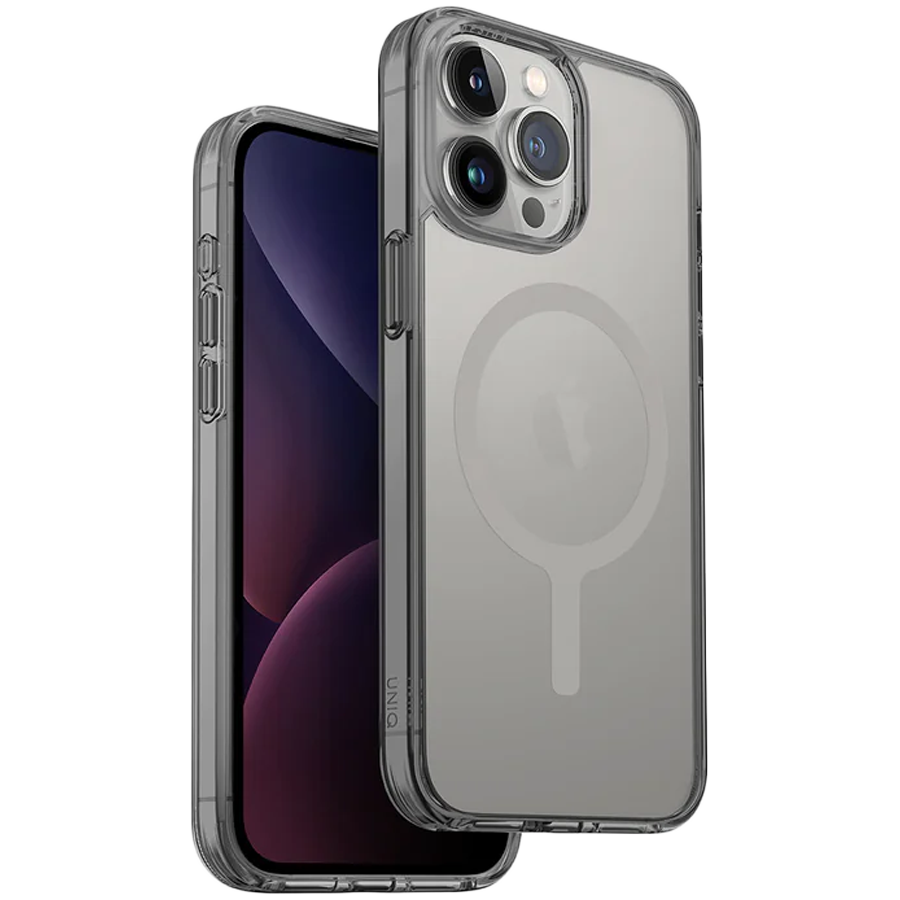 

Защитный чехол UNIQ Combat AF с MagSafe Frost Grey для iPhone 15 Pro Max (IP6.7P(2023)-COMAFMFGY)