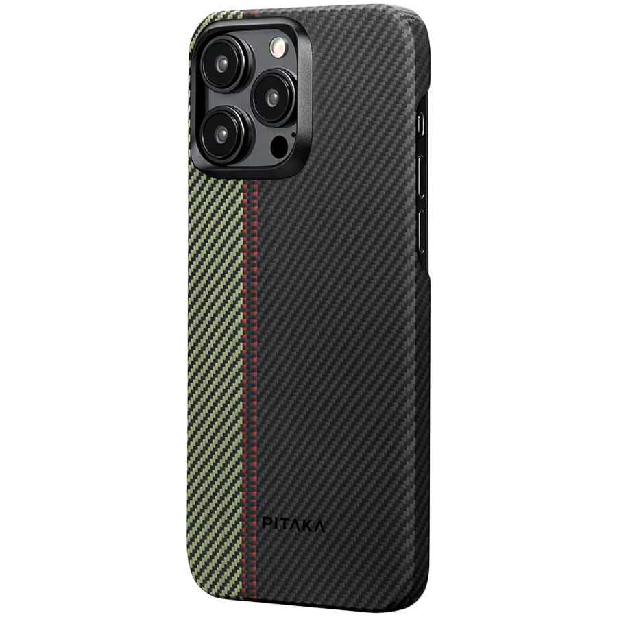 

Чехол PITAKA Fusion Weaving MagEZ Case 4 с MagSafe Overture для iPhone 15 Pro (FO1501P)