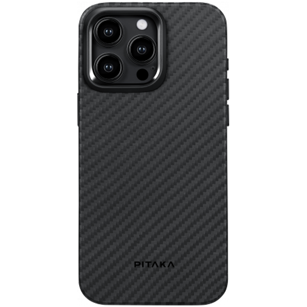 

Чехол PITAKA MagEZ Case Pro 4 с MagSafe Black/Grey Twill для iPhone 15 Pro Max (KI1501PMP)