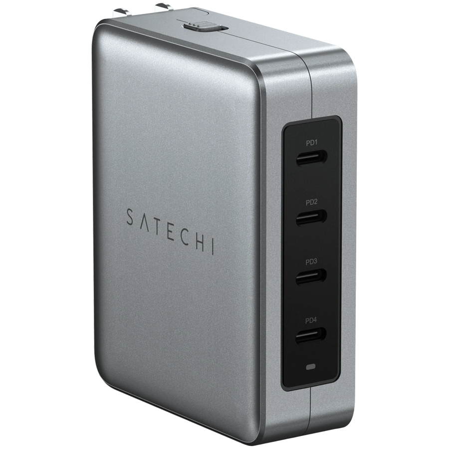 

Адаптер питания SATECHI 4*USB-C, 145 Вт (ST-W145GTM)