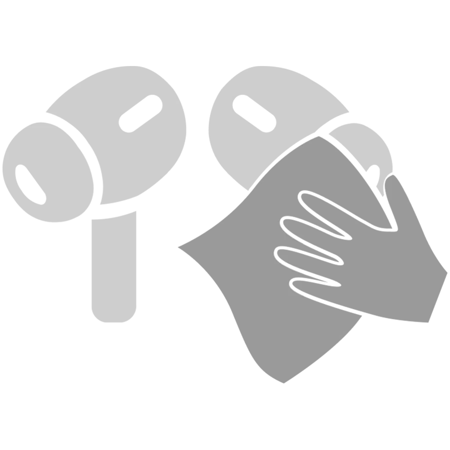 

Cleaning one separate AirPods earphone from dirt (SERVICE_AIRPODS_HEATSINK_SINGLY)