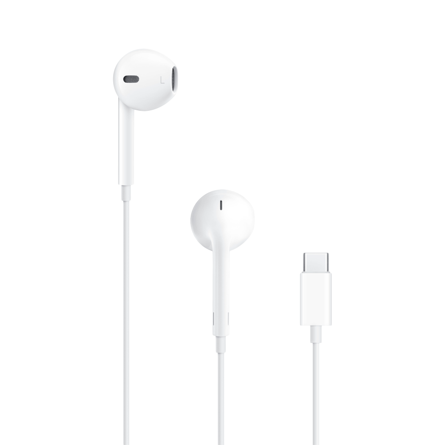 

Проводные наушники APPLE EarPods (USB-C), Белый (MYQY3ZM/A)
