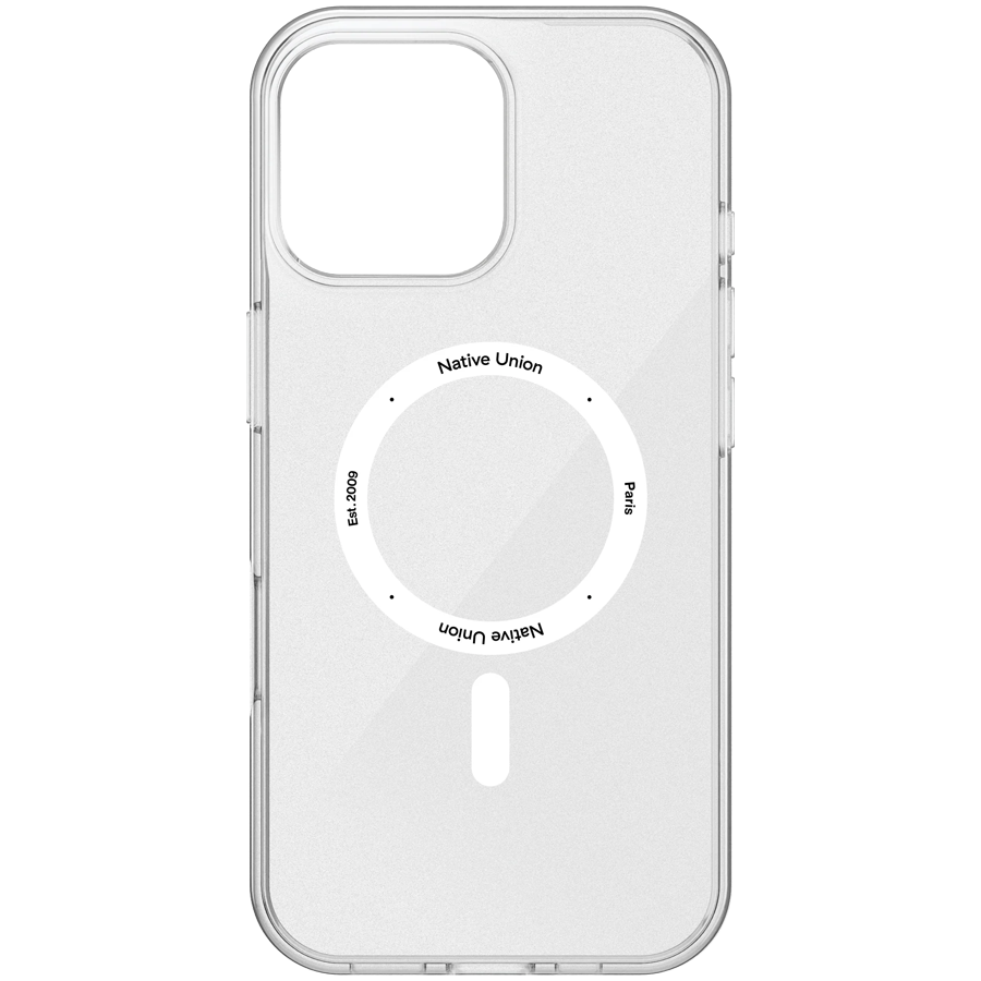 

Чехол NATIVE UNION (RE)CLEAR с MagSafe Прозрачный для iPhone 16 Pro Max (RECLE-TRA-NP24PM)