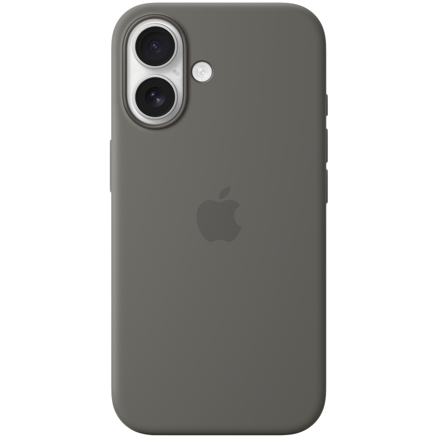 

Чехол APPLE силиконовый с MagSafe Серый для iPhone 16 (MYY33ZM/A)