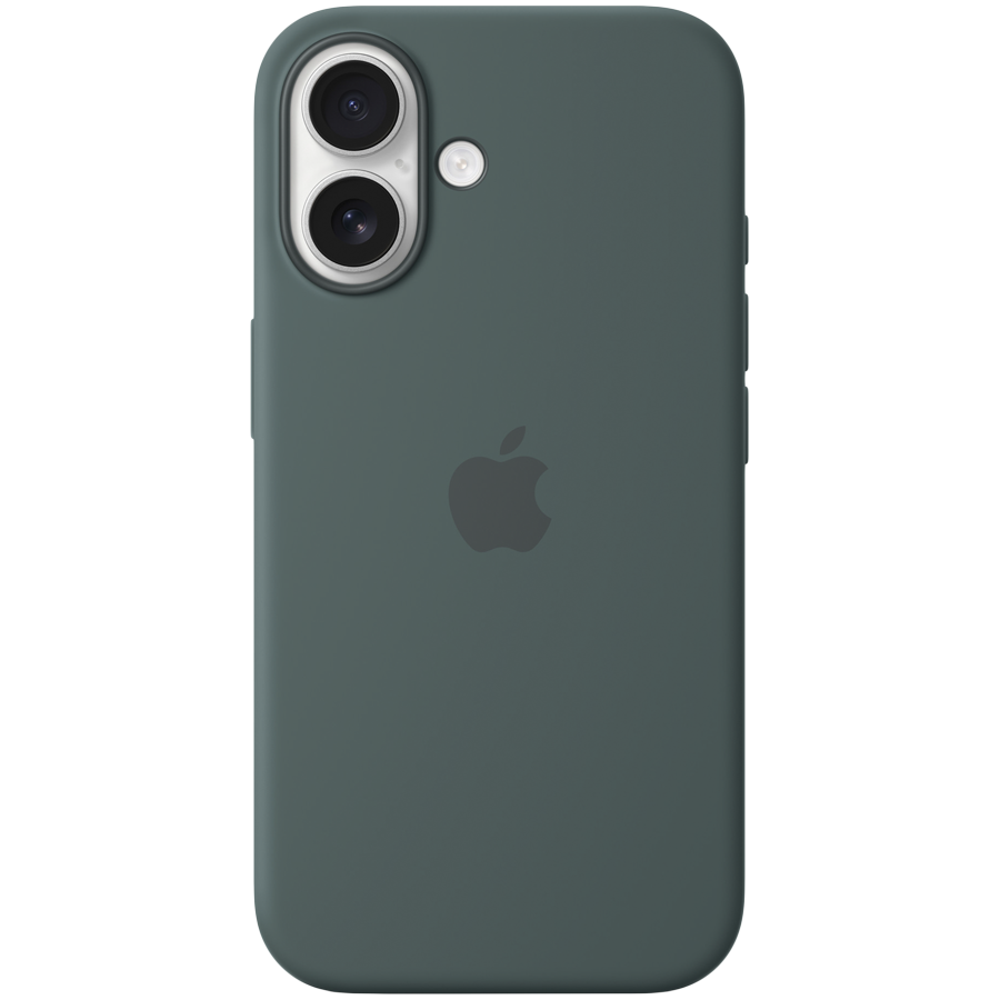 

Чехол APPLE силиконовый с MagSafe Lake Green для iPhone 16 (MYY83ZM/A)