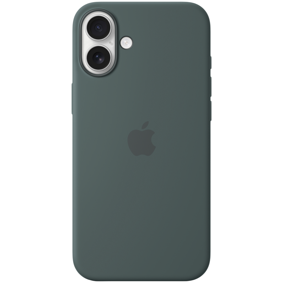 

Чехол APPLE силиконовый с MagSafe Lake Green для iPhone 16 Plus (MYYH3ZM/A)