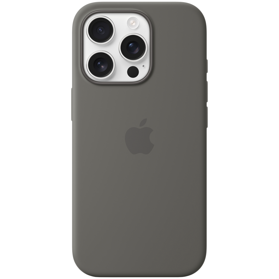 

Чехол APPLE силиконовый с MagSafe Серый для iPhone 16 Pro (MYYL3ZM/A)