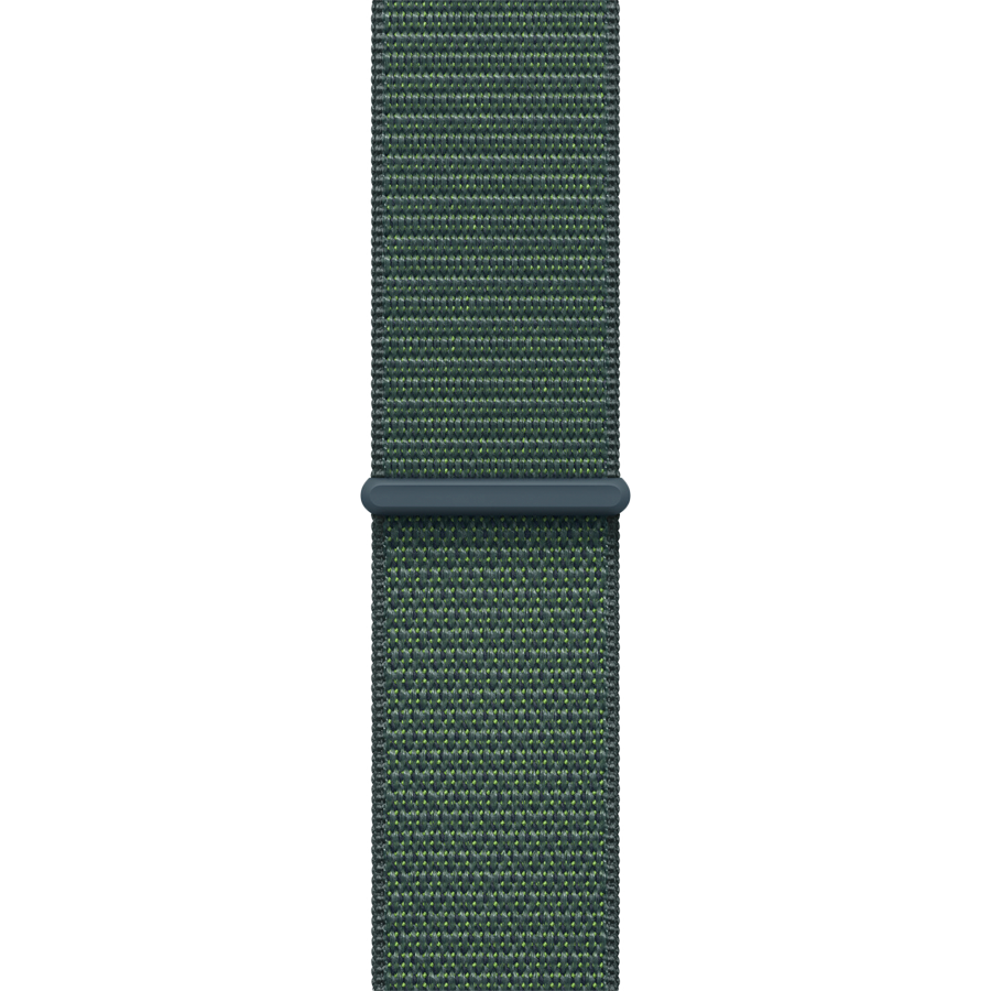 

Удлинитель ремешка APPLE 42мм Sport Loop Sport Loop Lake Green для Apple Watch 38/42 mm (MXL23ZM/A)