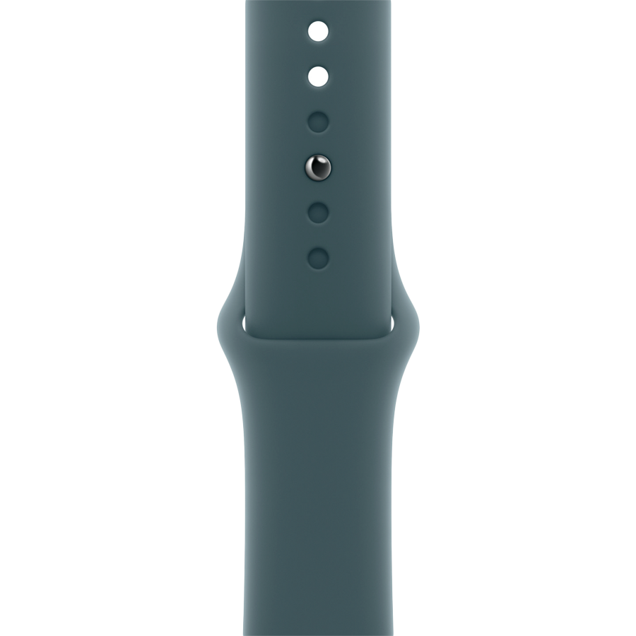 

Удлинитель ремешка APPLE 42мм Sport Band - S/M & M/L Sport Band Lake Green для Apple Watch 38/42 mm (MXL93ZM/A)