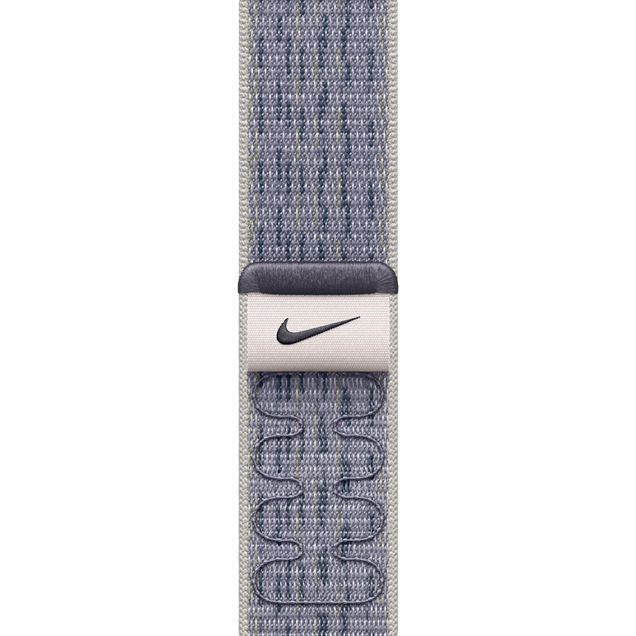 

Удлинитель ремешка APPLE 42мм Nike Sport Loop Nike Sport Loop Gray/Blue для Apple Watch 38/42 mm (MXTX3ZM/A)
