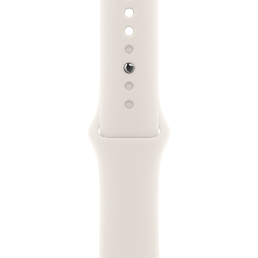 

Ремешок APPLE 40мм Sport Band - S/M & M/L Sport Band Сияющая звезда для Apple Watch 38/40/41 mm (MYJ43ZM/A)