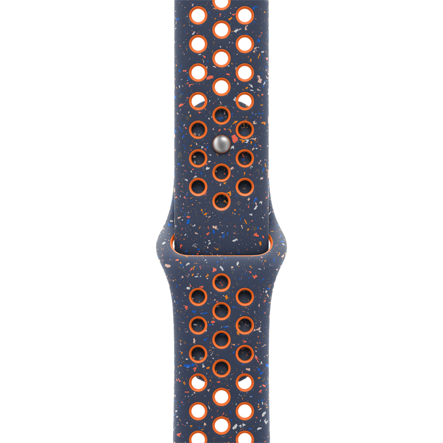 

Удлинитель ремешка APPLE 46мм Nike Sport Band Nike Sport Band Blue Flame для Apple Watch 44/46 mm (MYLC3ZM/A)