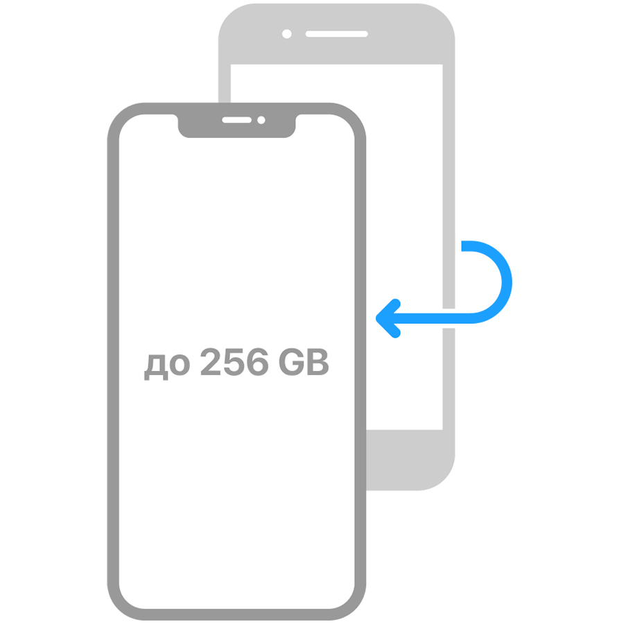 

Перенос данных со старого устройства iPhone / iPad на новое (миграция iOS) 128 - 512 GB (REP_DATATSFR_IOS_512GB)