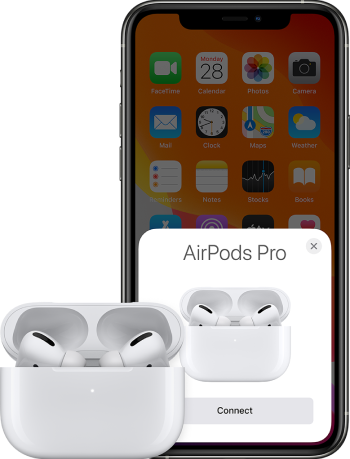 airpods pro effortlessly listen pairs headphones connect iphone together through