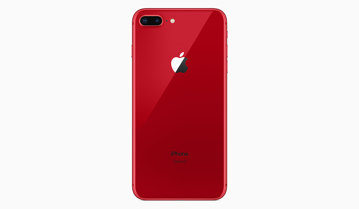 Apple представляет iPhone 8 и iPhone 8 Plus (PRODUCT)RED Special Edition