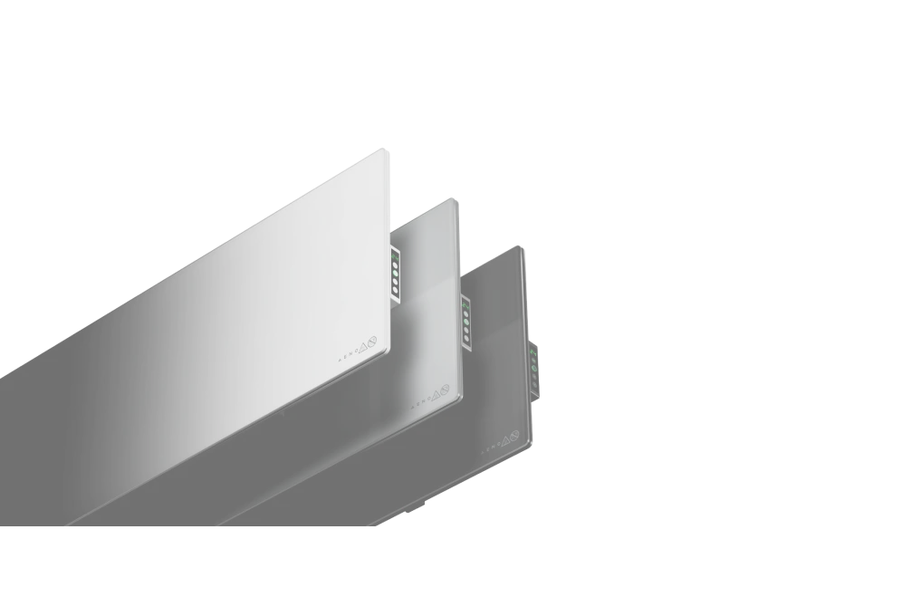 LED screen. Control via buttons or APP