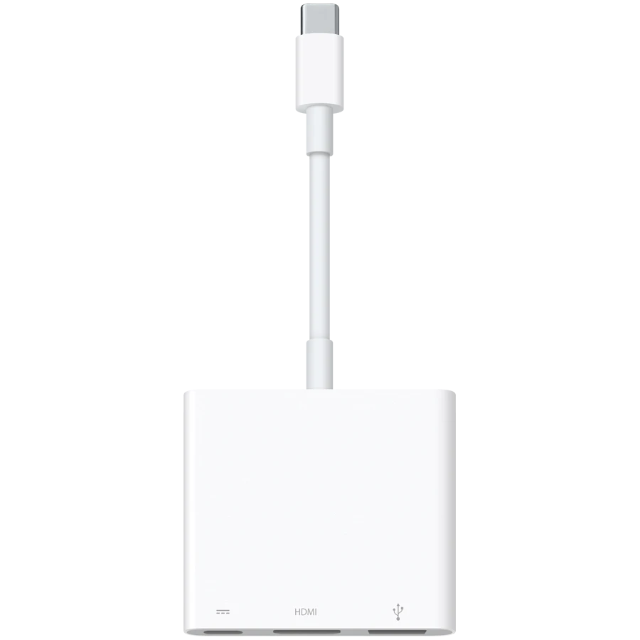 APPLE USB-C Digital AV Multiport Adapter , White ყიდვა