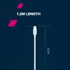 Kabel USB-C – USB-C (USB 2.0, 1,2 m) - Photo 7