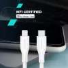 Kábel USB-C/Lightning (silikónový, USB 2.0, 1 m) - Photo 4