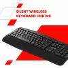 Ergonomic Wireless Keyboard HKB-W6 - Photo 12
