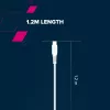 USB-C - USB-A Cable AC18SC (Silocone, Power Delivery Support, 1.2m) - Photo 4