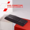 Ergonomic Wireless Keyboard HKB-W6 - Photo 7