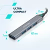 4 portový USB-C HUB DS-02 - Photo 11