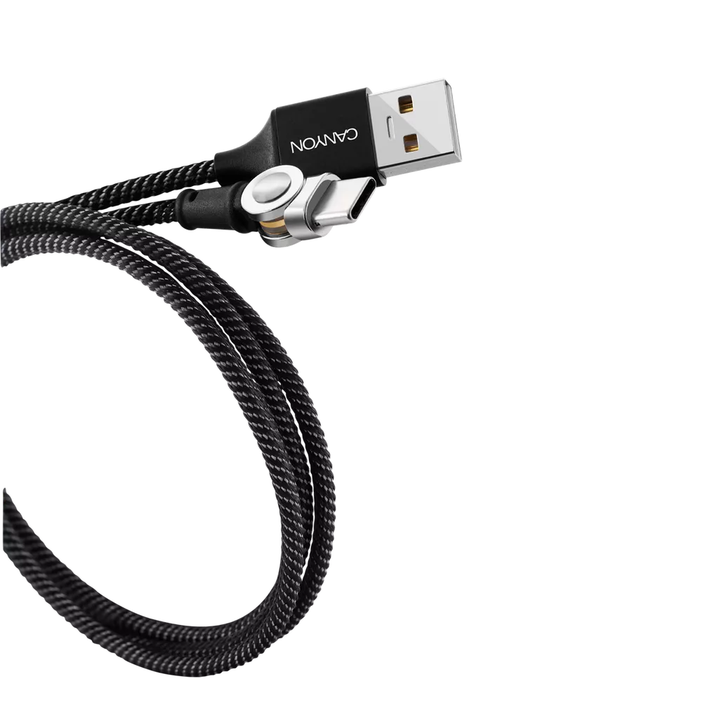 Кабель USB Type-C с магнитной поворотной системой UC-8 (CNS-USBC8B)