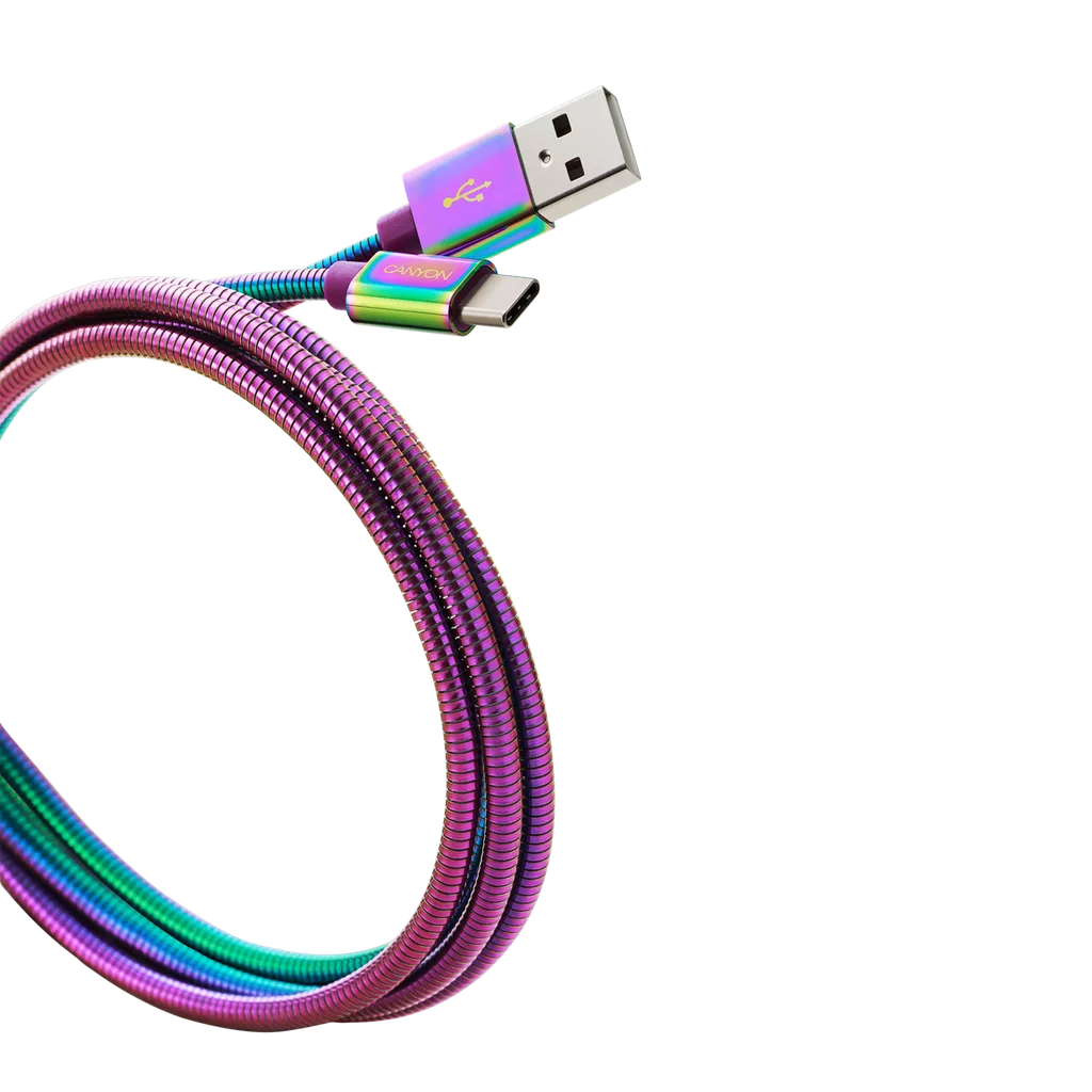 Ультрапрочный кабель USB Type C - USB A 2.0 UC-7 - Photo 2